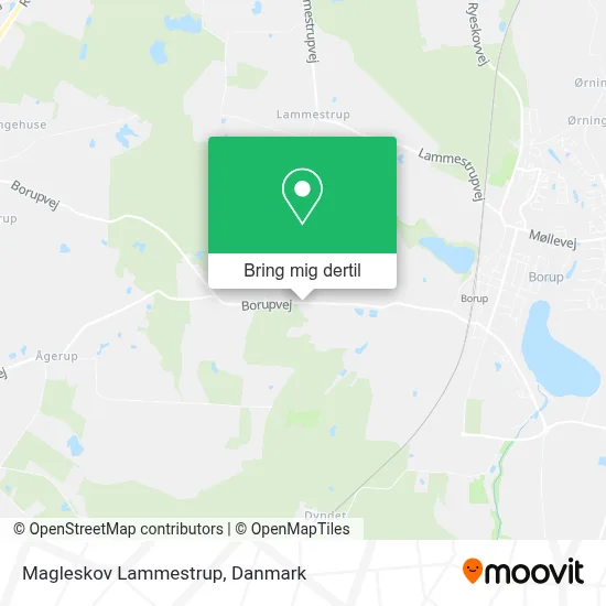 Magleskov Lammestrup kort