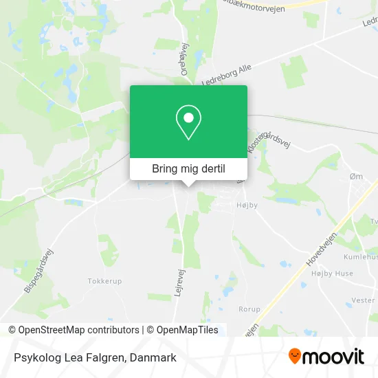 Psykolog Lea Falgren kort