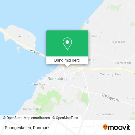 Spangeskolen kort