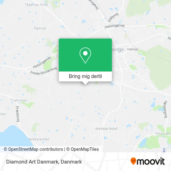 Diamond Art Danmark kort