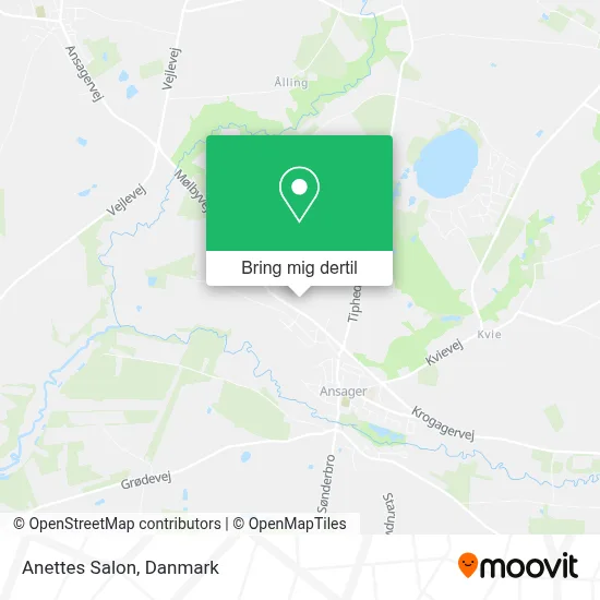 Anettes Salon kort