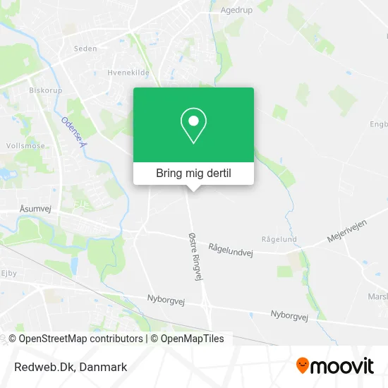 Redweb.Dk kort
