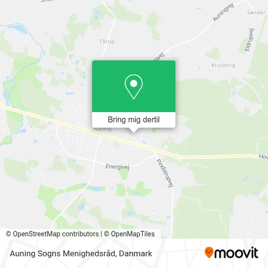 Auning Sogns Menighedsråd kort