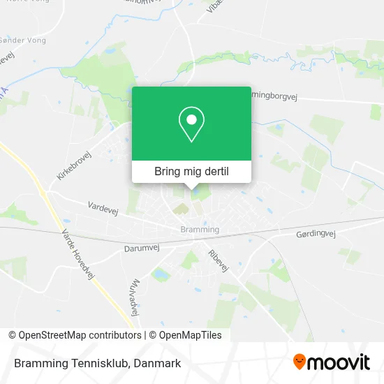 Bramming Tennisklub kort