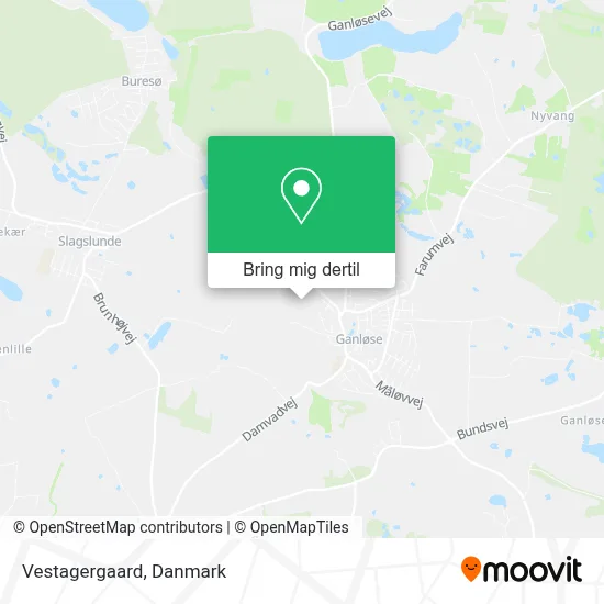 Vestagergaard kort