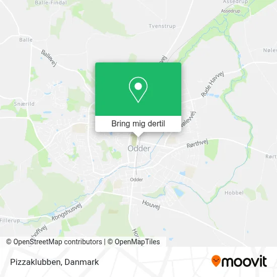 Pizzaklubben kort