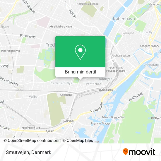Smutvejen kort