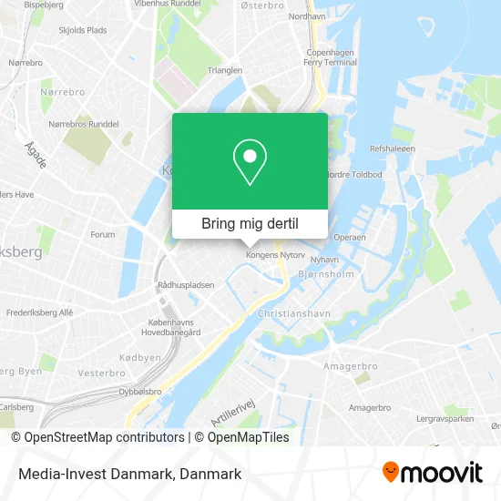 Media-Invest Danmark kort