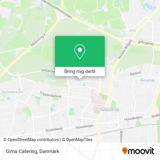 Gima Catering kort