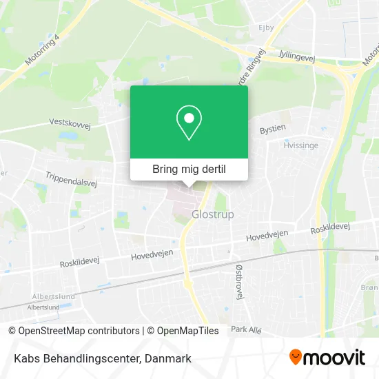 Kabs Behandlingscenter kort