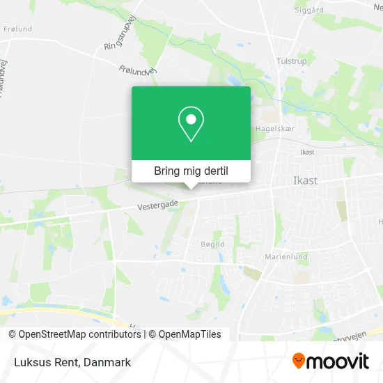 Luksus Rent kort