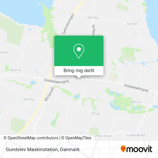 Gundslev Maskinstation kort