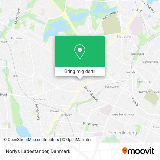 Norlys Ladestander kort