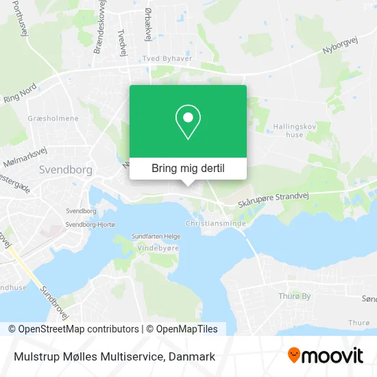 Mulstrup Mølles Multiservice kort