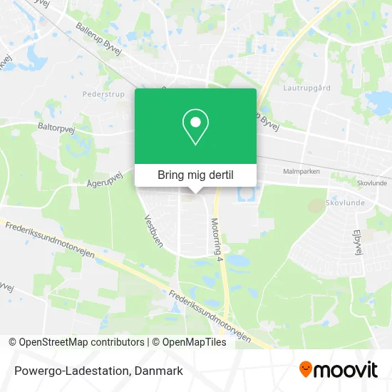 Powergo-Ladestation kort