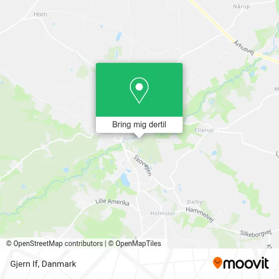 Gjern If kort