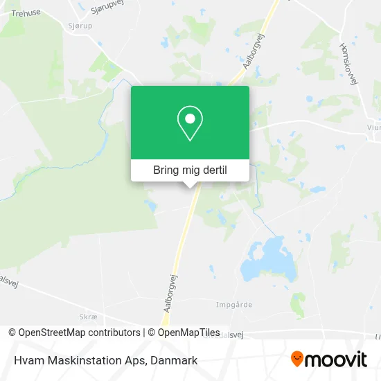 Hvam Maskinstation Aps kort