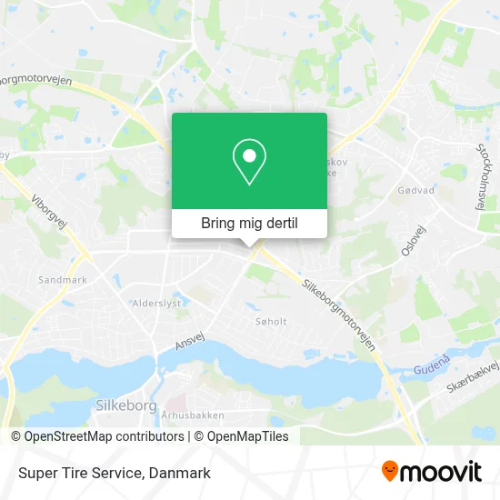 Super Tire Service kort