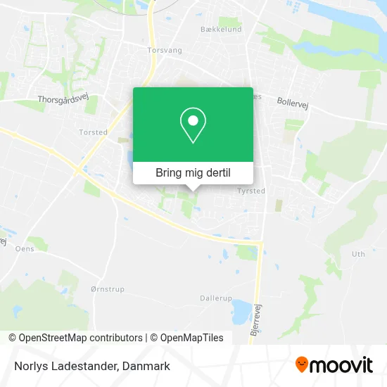 Norlys Ladestander kort