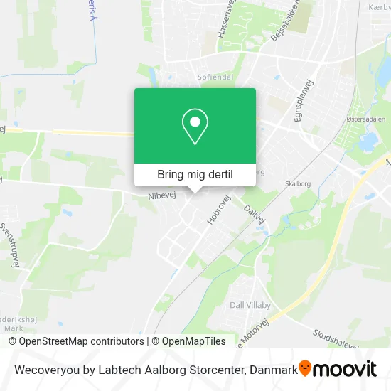 Wecoveryou by Labtech Aalborg Storcenter kort