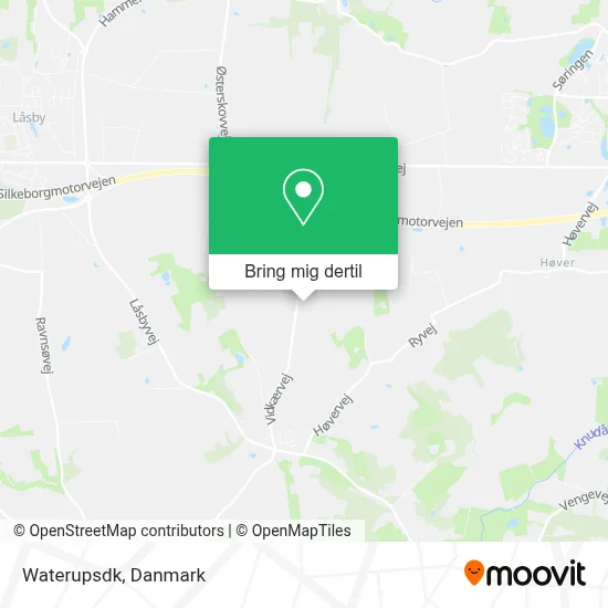 Waterupsdk kort