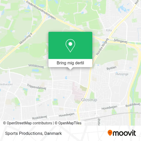 Sports Productions kort