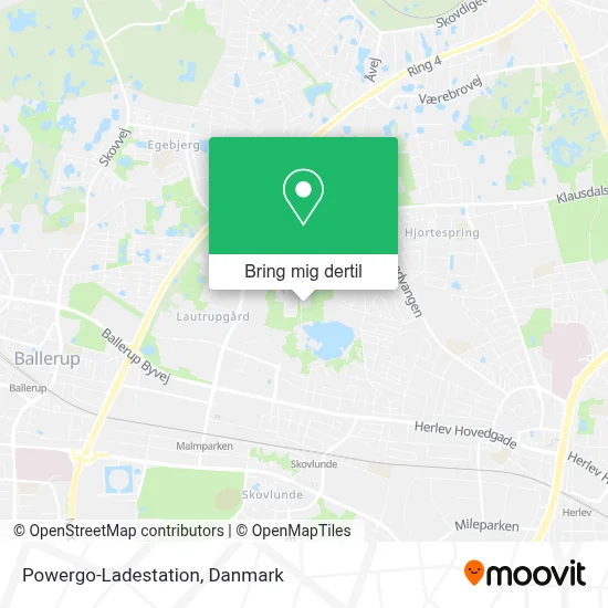 Powergo-Ladestation kort