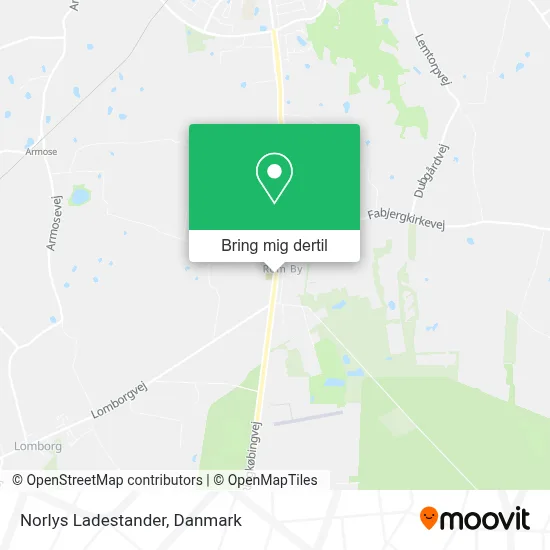 Norlys Ladestander kort
