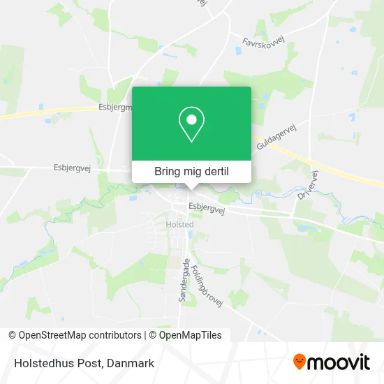 Holstedhus Post kort