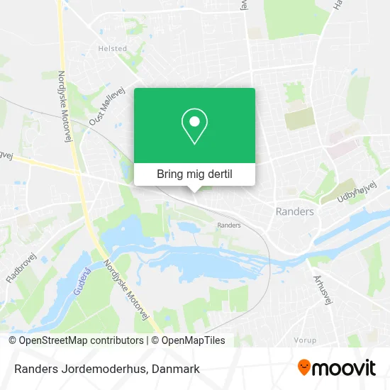 Randers Jordemoderhus kort