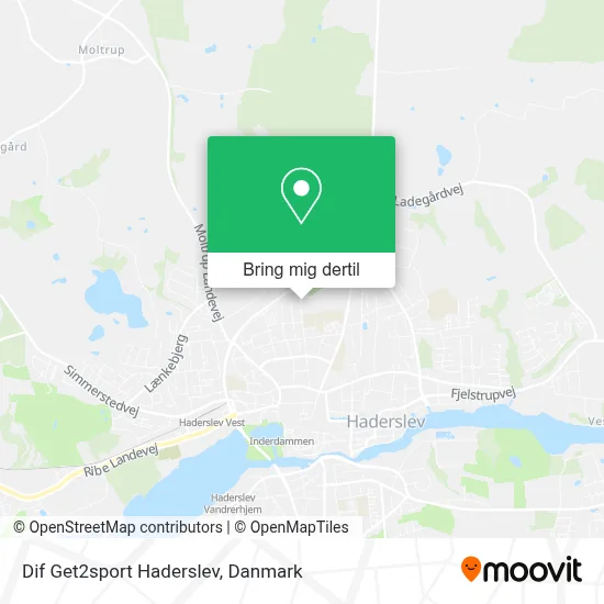 Dif Get2sport Haderslev kort