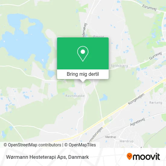 Wørmann Hesteterapi Aps kort
