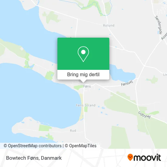 Bowtech Føns kort