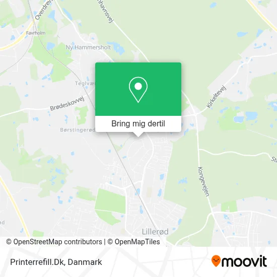 Printerrefill.Dk kort