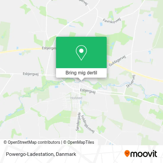 Powergo-Ladestation kort