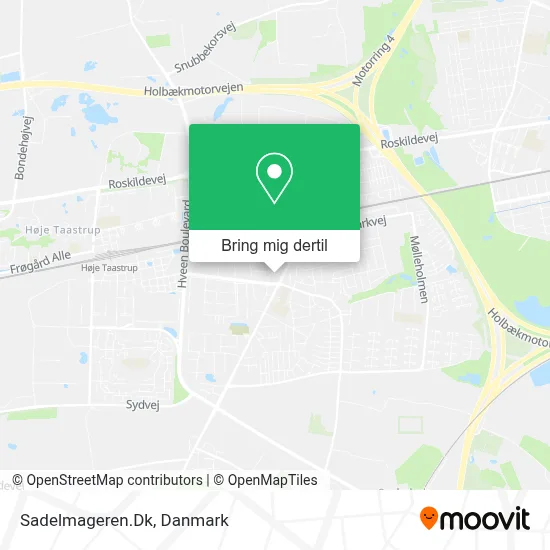 Sadelmageren.Dk kort