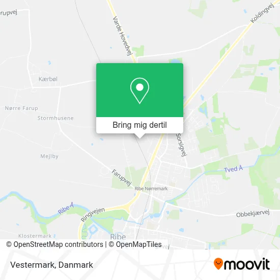Vestermark kort