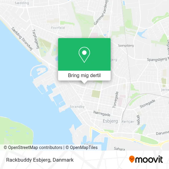 Rackbuddy Esbjerg kort