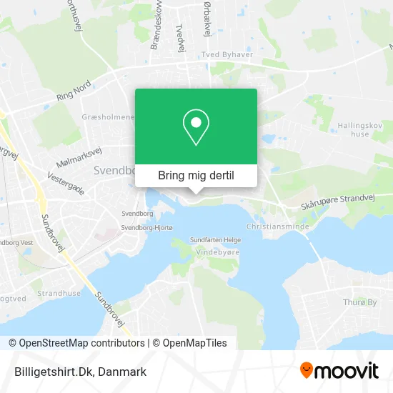 Billigetshirt.Dk kort