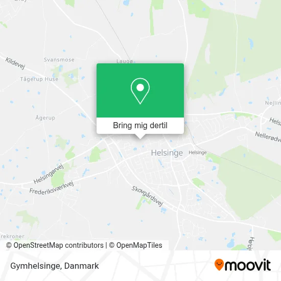 Gymhelsinge kort