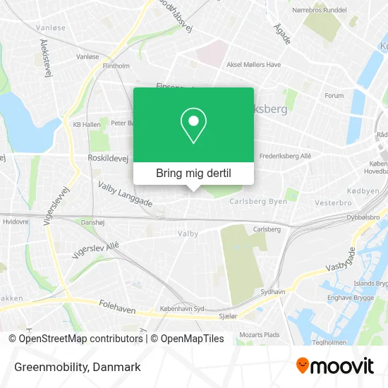 Greenmobility kort