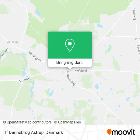 If Dannebrog Astrup kort