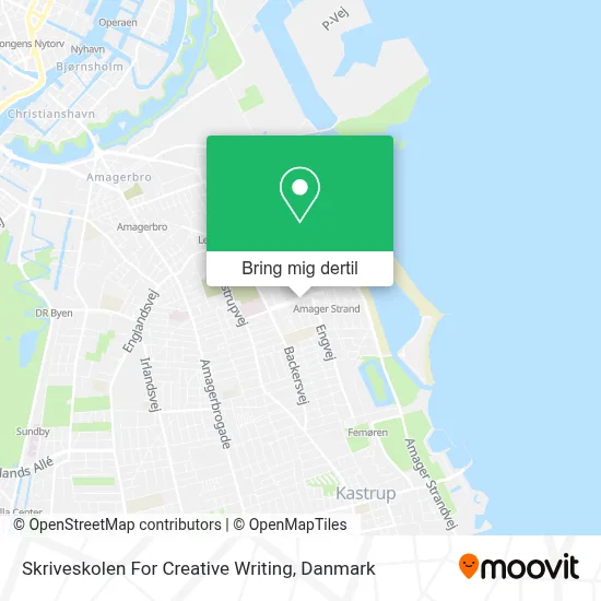 Skriveskolen For Creative Writing kort