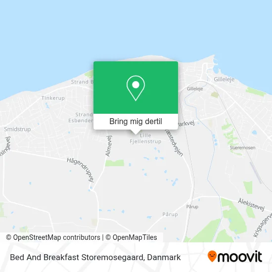 Bed And Breakfast Storemosegaard kort