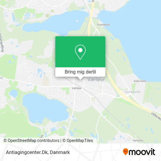 Antiagingcenter.Dk kort