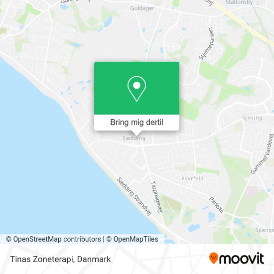 Tinas Zoneterapi kort