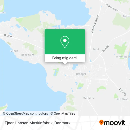 Ejnar Hansen Maskinfabrik kort