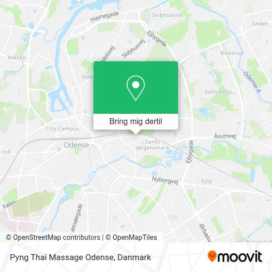 Pyng Thai Massage Odense kort