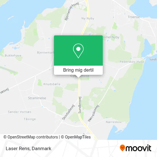 Laser Rens kort