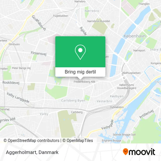 Aggerholmart kort